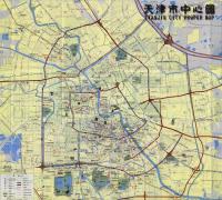 Tianjin City Proper Map