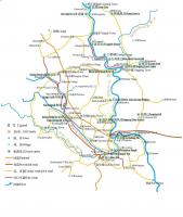 Yangshuo Tourist Places Map