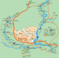 Li River and Yulong River Map