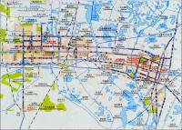 Yinchuan China Tourist Map