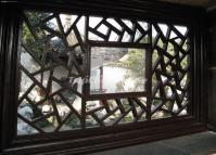 Master of the Nets Garden Wooden Window Suzhou