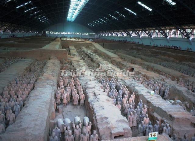 Mausoleum of First Emperor Qinshihuang Terracotta Warriors Xian