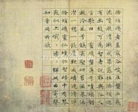 The Calligraphy of Wen Zhengming Ming Dynasty