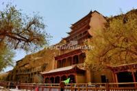 Mogao Caves Scenery Gansu