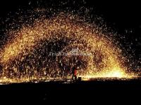 Molten Iron Fireworks Show, Zhangjiakou, China