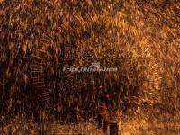 Molten Iron Fireworks Show