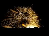 Molten Iron Fireworks Show