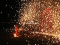 Molten Iron Fireworks Show