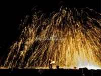 Molten Iron Fireworks Show