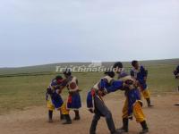  Mongolian Ethnic Wrestling