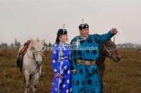 Mongolian Ethnic Couple