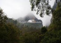 Moon Hill in Misty Day Yangshuo 