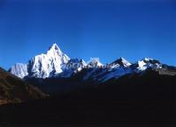 The Snow Mountain in Mounigou Valley Scenic Area