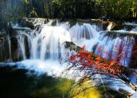 Zhaga Waterfalls in Mounigou Valley 