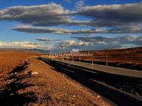 The Road Traverses Sichuan Haizi Nature Reserve