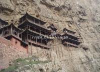 The Hanging Monastery in Hengshan Mountain 
