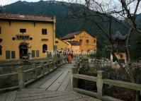 Mount Jiuhua Temple and Monks Anhui