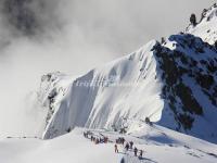Climing the Mount Siguniang