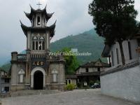 A Small Church in Moxi Old Town