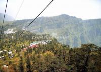 The Golden Summit Cable Car in Emei Mountain