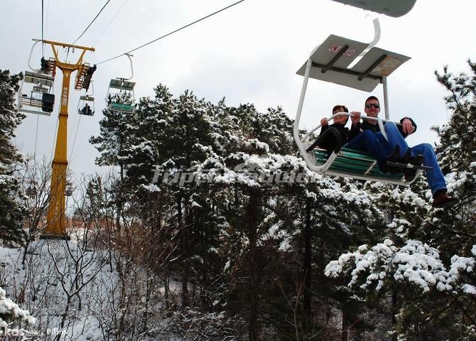 Cable Car in Mutianyu