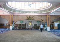 The Interior of Nanguan Mosque Ningxia 