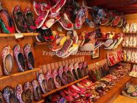 Naxi Embroidered Satin Shoes