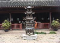 The Interior of North Temple Pagoda Suzhou