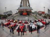 The Base of Shanghai Oriental Pearl TV Tower