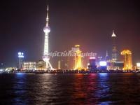 Shanghai Oriental Pearl TV Tower Night View 