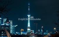 Oriental Pearl TV Tower Beautiful Night Scene