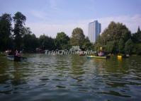 People's Park Beautiful Lake Chengdu China