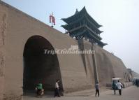 Pingyao Ancient City Walls Gate Shanxi 