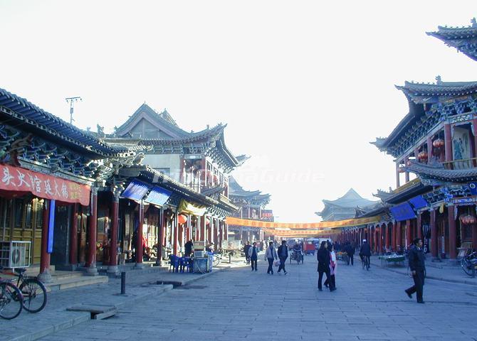 Pingyao Ming-Qing Street at Pingyao Ancient City