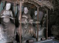 Buddha Sculptures at Pingyao Shuanglin Temple 