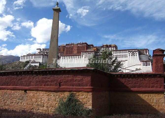 The Monument in Potala Palace