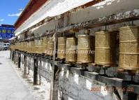 The Prayer Wheels in Potala Palace