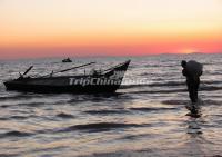 Thousand-Island Lake Fisherman
