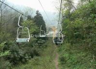 Cable Cars in Qingcheng Mountain