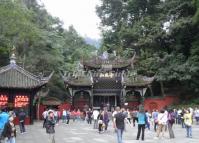 Tourists Visit Qingcheng Mountain Chengdu