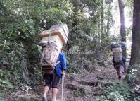 Workers at Qingcheng Mountain Chengdu