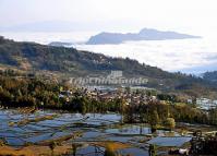 Blue Rice Terraces Qingkou Hani Ethnic Village