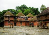 Qingkou Hani Ethnic Village Mush Houses 