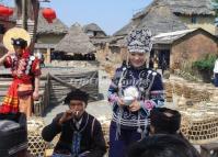 Qingkou Hani Ethnic Village People's Garment 