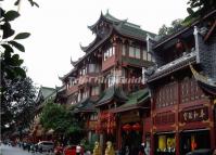 Qintai Road Attractive Building Chengdu China