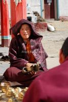 The Nuns in Riba Nunnery, Xinlong County, Ganzi Prefecture, Sichuan