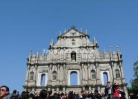 Travel at Ruins of St. Paul's Macau