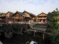 Shangli Old Town at Sichuan 