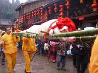 The Celebration of Chinese New Year in Shangli Old Town