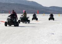 Playing at Shenyang International Ice and Snow Festival